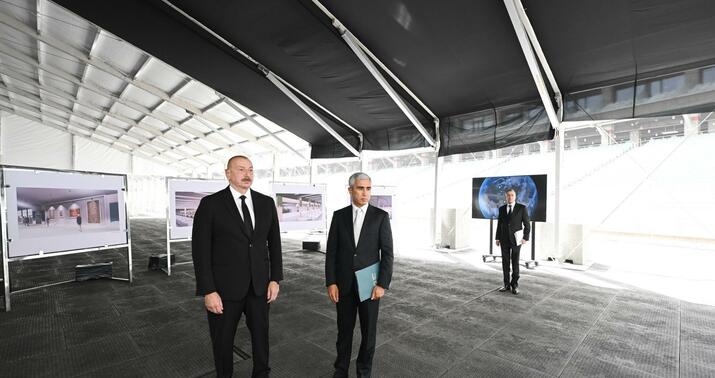 Prezident Bakı Olimpiya Stadionunda -