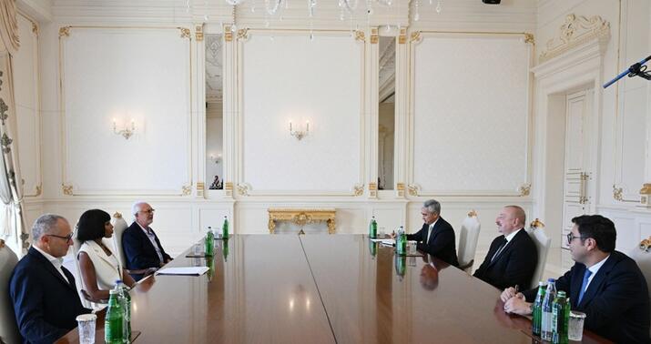 İlham Əliyev Formula-1 prezidenti ilə görüşdü -