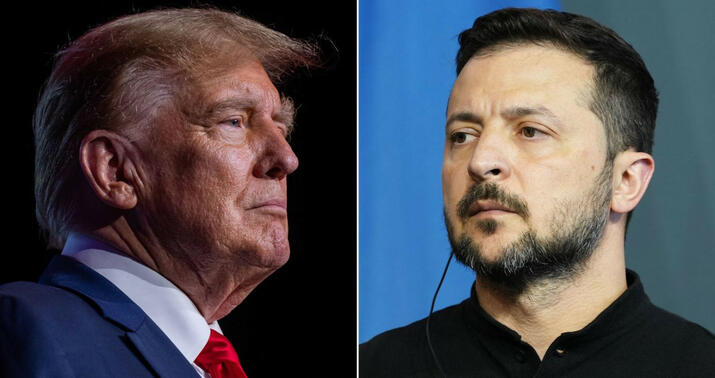 Zelenskidən Trampa cavab -
