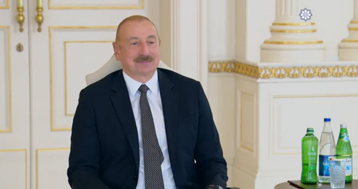 Prezidentin görüşündə bu detal maraqla qarşılandı -