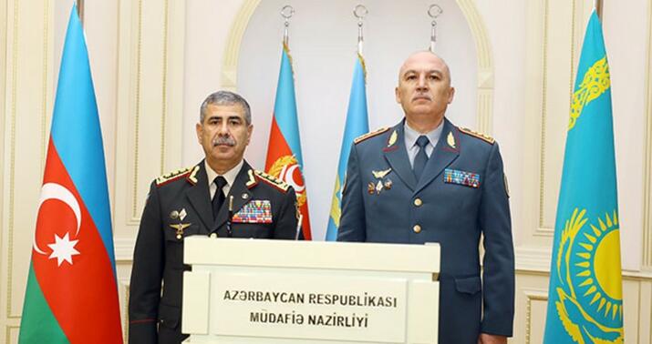 Qazaxıstan müdafiə nazirinin Azərbaycana səfəri başladı