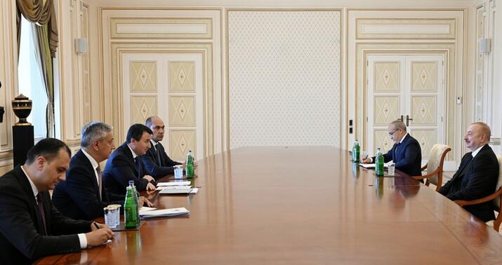 İlham Əliyev qəbul keçirdi -