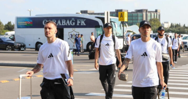 "Qarabağ" “Tottenhem”lə oyun üçün bu gün İngiltərəyə yola düşdü