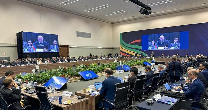 G20 ölkələri Azərbaycanın COP29 sədrliyinə dəstəklərini ifadə etdi