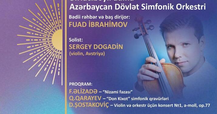 Sergey Doqadin Bakıda konsert verəcək