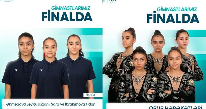 Azərbaycan gimnastları Gimnaziadanın finalında