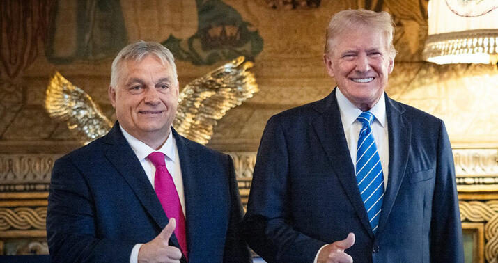 Orban Trampla bağlı planından danışdı