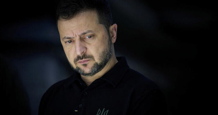 Zelenski yorğun və gərgindir -