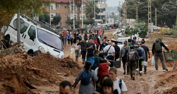 İspaniyada daşqınlar nəticəsində ölənlərin sayı 211 nəfərə çatdı