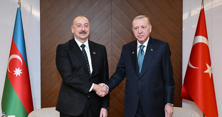 İlham Əliyev Ərdoğanla görüşdü -