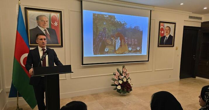 Azərbaycanın İrandakı səfirliyində Zəfər Günü qeyd olundu -