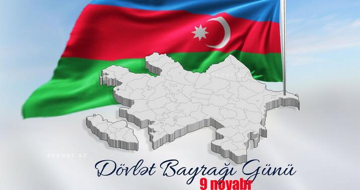 Bu gün Azərbaycanda Dövlət Bayrağı Günüdür