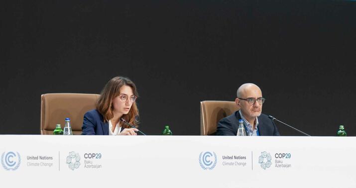 COP29 çərçivəsində logistik brifinq keçirildi