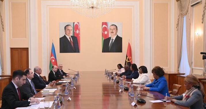 Əli Əsədov Anqolanın vitse-prezidenti ilə görüşdü