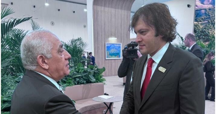 Əsədov Liderlər Sammitində bir sıra görüşlər keçirdi -