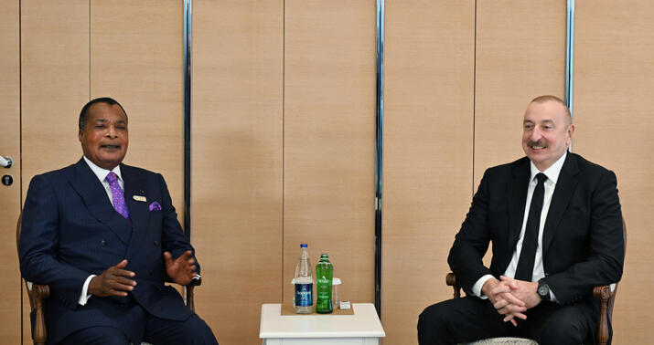 Ölkə başçısı Konqo Prezidenti ilə görüşdü -