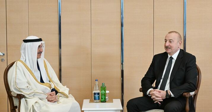 İlham Əliyev İslam İnkişaf Bankının prezidenti ilə görüşdü -