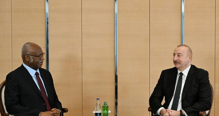 İlham Əliyev Filemon Yanqla görüşdü -