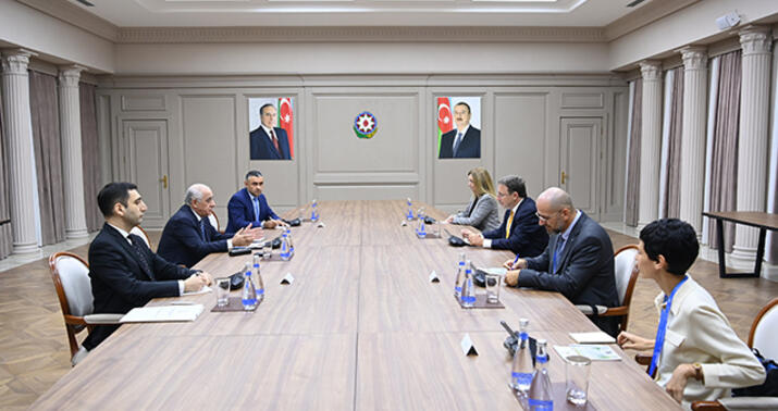 Əli Əsədov Axim Ştaynerlə görüşdü