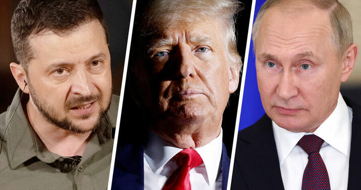 Zelenski: "Trampın səyi ilə bu münaqişə daha tez bitəcək"