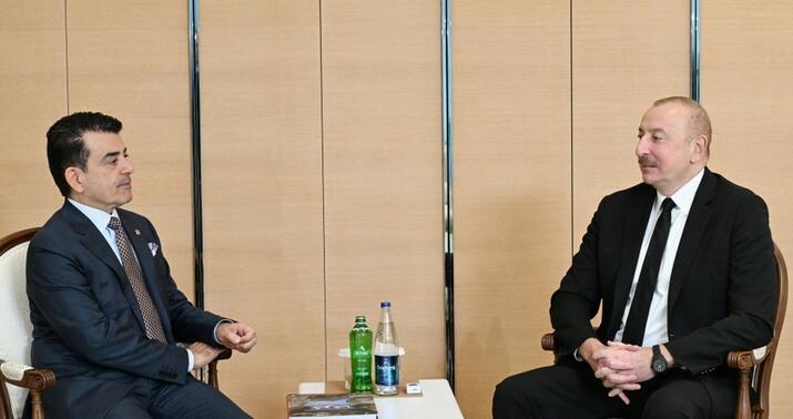 İlham Əliyev ICESCO-nun Baş direktoru ilə görüşdü -