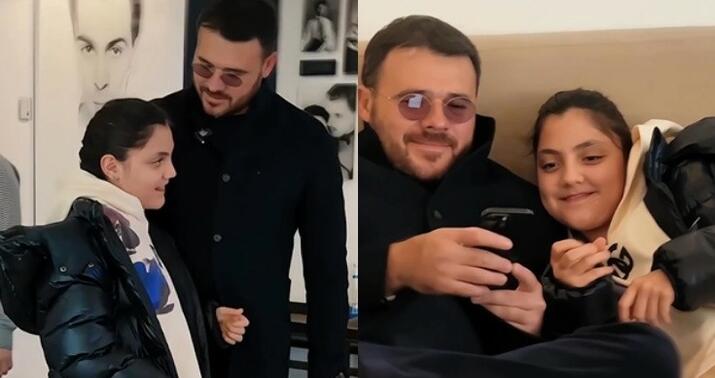 Eminin qızı ilə yeni görüntüləri -