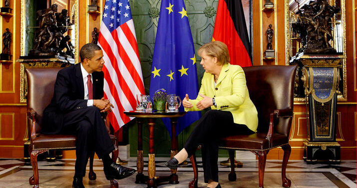 Merkel Obamanın Berlində çıxışına buna görə icazə vermədi
