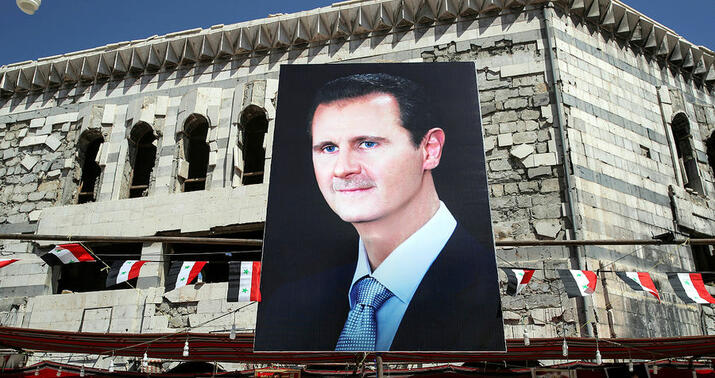 Bəşər Əsəd Dəməşqdə deyil -