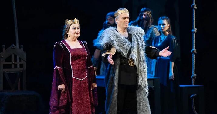 "Ledi Maqbet" tamaşasının premyerası oldu -