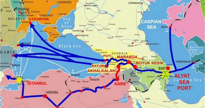 Orta Dəhlizlə yükdaşımalar artıb