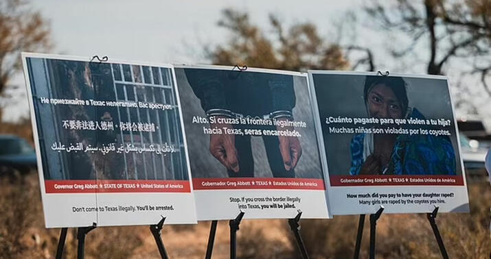 Texasda miqrantlara qarşı kampaniya başladıldı