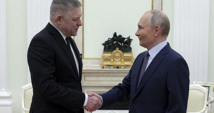 Putin və Fiko arasında görüş bitdi