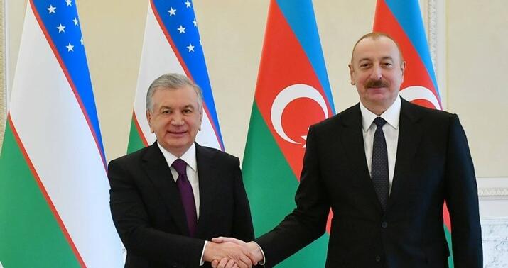 Şavkat Mirziyoyev İlham Əliyevi təbrik etdi