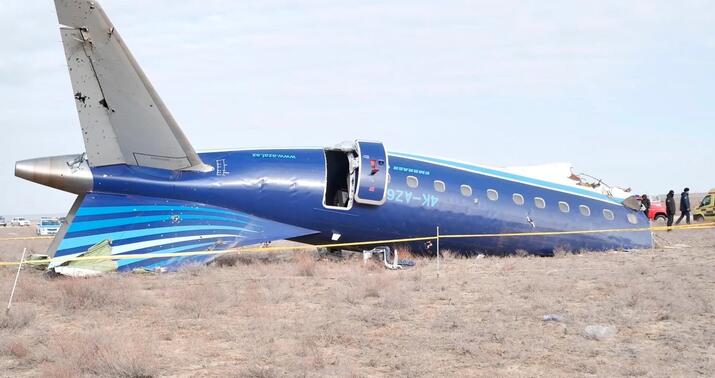 Qazaxıstan  AZAL təyyarəsinin qəzası ilə bağlı hesabat yaydı