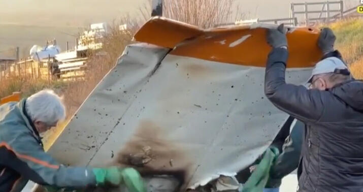 Fransada təyyarə qəzası