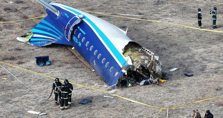 Aktauda qəzanın araşdırmasına 17 beynəlxalq ekspert cəlb edildi