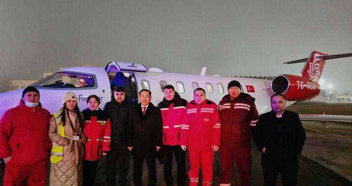 Təyyarə qəzasında xəsarət alan daha üç nəfər Azərbaycana gətirilir