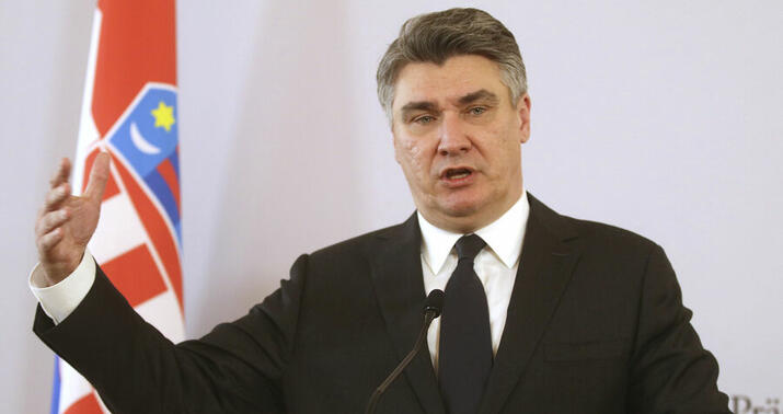 Xorvatiyada prezident seçkilərində bu şəxs öndədir