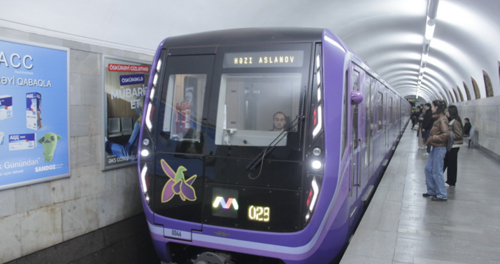 Bakı metrosu yeni il gecəsi bu saata qədər işləyəcək