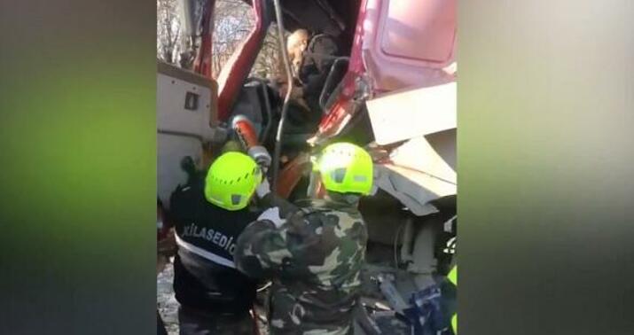 Salyanda ağır qəza baş verdi -