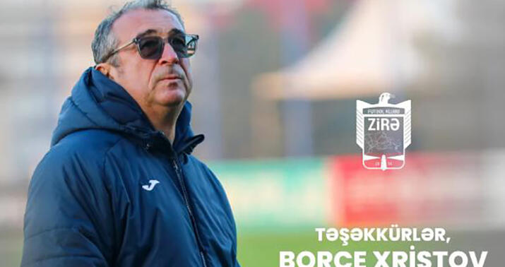 "Zirə" məşqçisi ilə yolları ayırdı