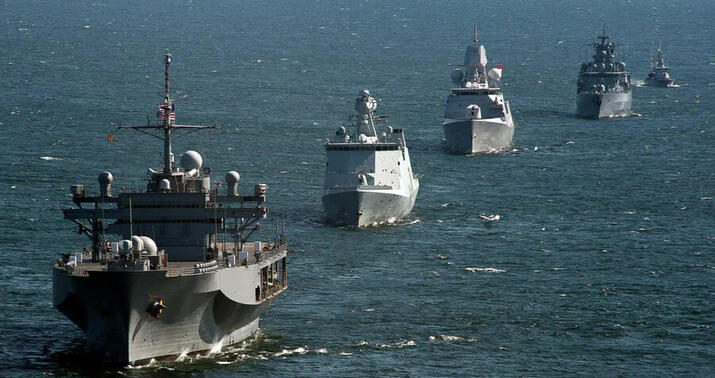 NATO donanması Baltik sahillərində toplaşır
