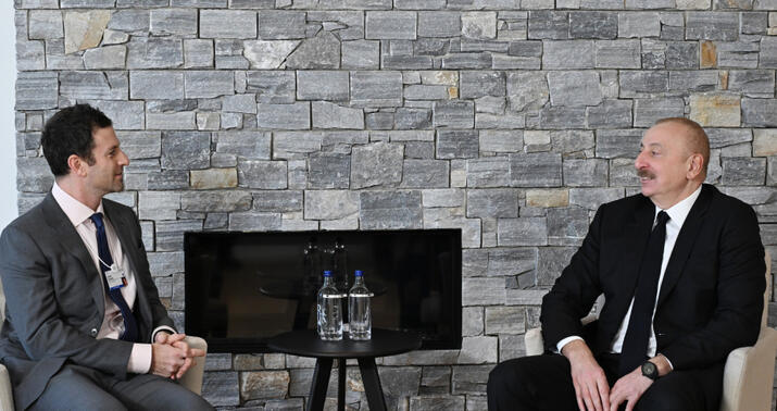 İlham Əliyev “The Goldman Sachs Group İnc.” şirkətinin qlobal məsələlər üzrə prezidenti ilə görüşdü -