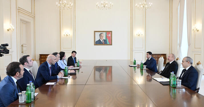 Prezident İsrail İqtisadi Forumunun həmtəsisçisini qəbul etdi -