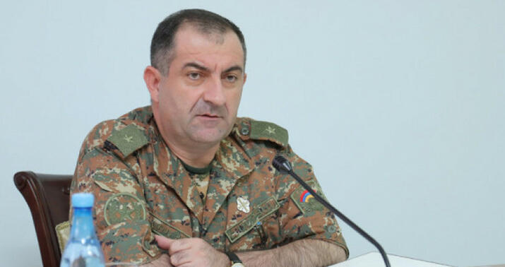 Ermənistanın Baş Qərargah rəisindən sərhəd açıqlaması