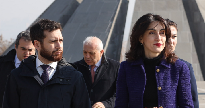 Gürcü nazirdən İrəvanda xoşagəlməz davranış -