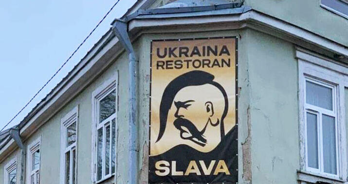 Estoniyada Ukrayna restoranı yandırıldı