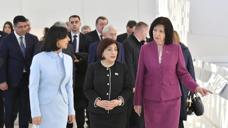 Belarus Milli Assambleyası Respublika Şurasının sədri Heydər Əliyev Mərkəzində oldu