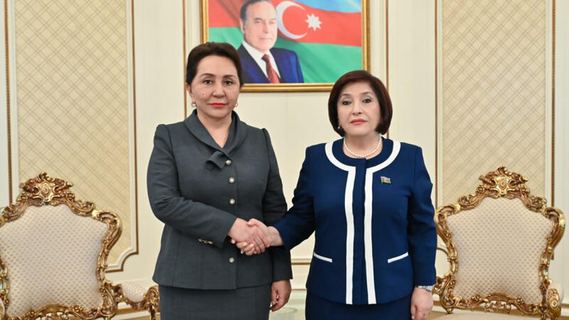 Sahibə Qafarova Özbəkistan Ali Məclisi Senatının sədri ilə görüşdü