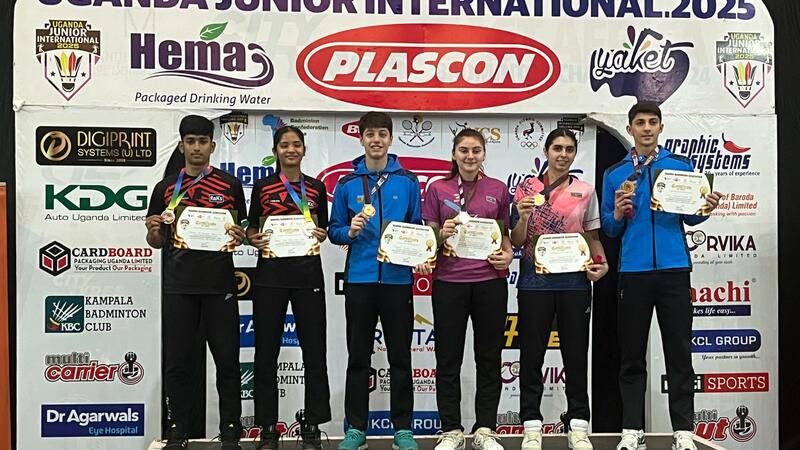 Badmintonçular Uqandada 6 medal qazandılar -